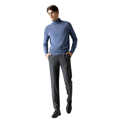 威可多长袖秋冬高领毛衣