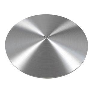 定制加厚餐饮铁艺桌脚底盘圆形不锈钢茶几餐桌配重盘吧台桌椅底座