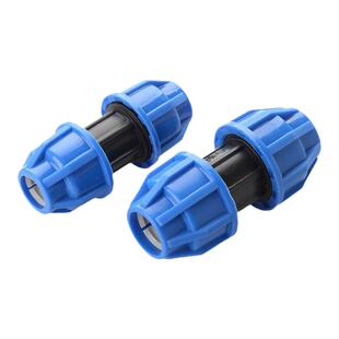 PE管件20快接直接25 32快接直接40 50 63 75 110PE工程用PE管件