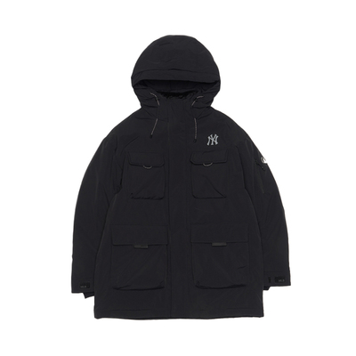【正品】MLB情侣工装羽绒服