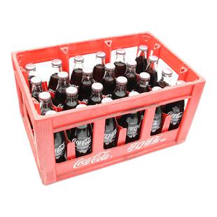 可口可乐玻璃瓶装200ml*24瓶可混装带框整箱雪碧芬达橙味碳酸饮料