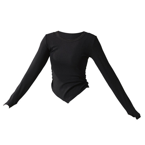 舞蹈练功服上衣女中国古典舞现代舞服装春夏新款短长袖形体舞蹈服