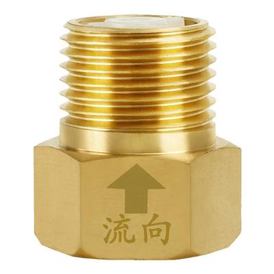 马桶单向止回阀防回水防倒流4分