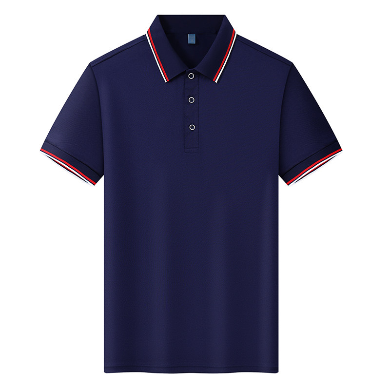冰丝工作服定制t恤印logo字