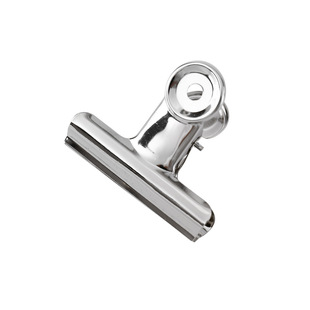 强力不生锈铁夹子财务票夹试卷夹文件夹子票据收纳夹子专用办公用品夹画板试卷夹子圆形弹簧特大号