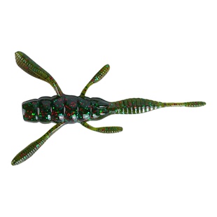 NORIES浮水虾软饵无铅卡罗倒钓鲈鳜鱼路亚假饵虾饵软虫铅头钩鱼饵