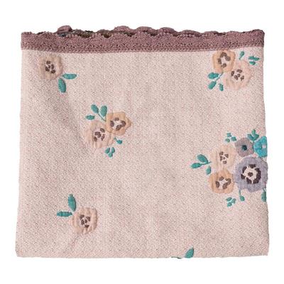 纯棉枕巾复古防滑枕头巾