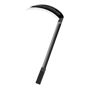 户外镰刀割草刀钓鱼专用农用水草小镰刀除草工具砍柴刀砍树长短柄