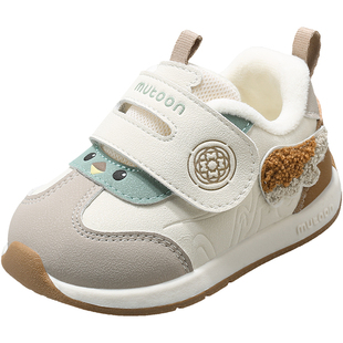 【平步青云】牧童学步婴儿鞋2025冬季新款男童鞋加绒保暖二棉鞋女