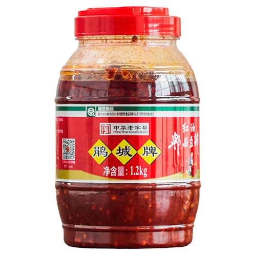 鹃城牌郫县豆瓣酱正宗老字号红油豆瓣辣椒酱调料特产家用炒菜专用