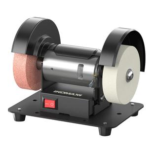 电动砂轮机小型家用电动磨刀机立式砂轮磨刀工业级开刃除锈打磨机