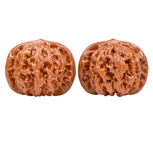 文玩核桃一物一图大粗筋麦穗虎头精品矮桩闷尖狮虎兽大尺寸桃核