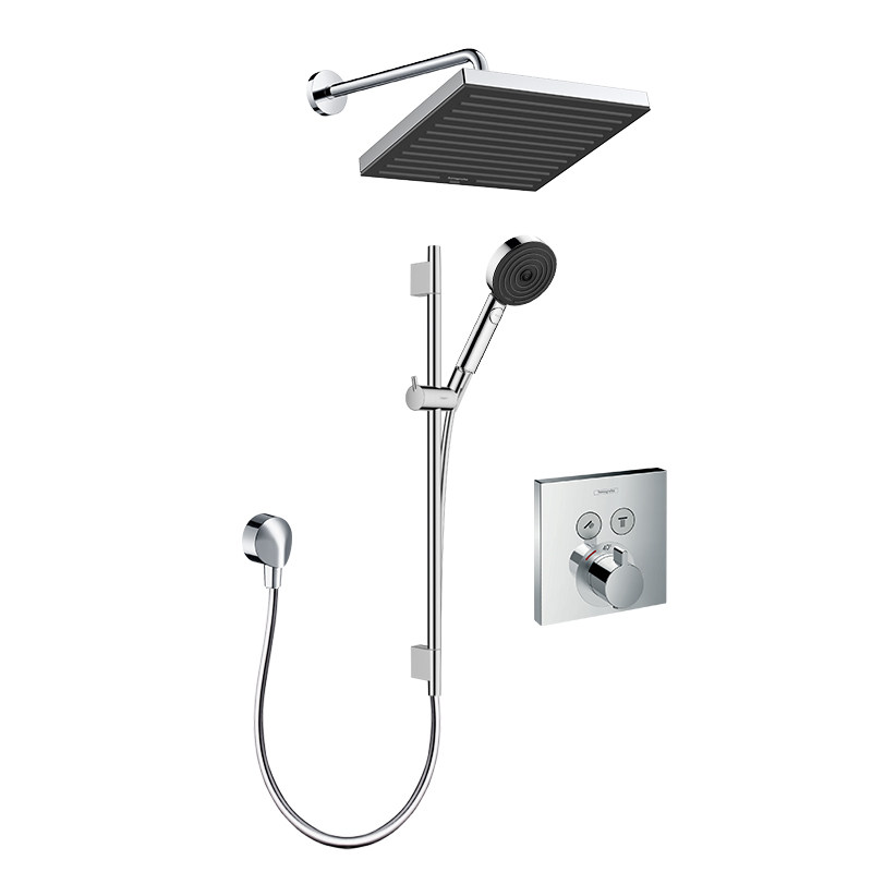 汉斯格雅hansgrohe 沛适飞260大顶喷家用入墙式暗装淋浴花洒套组