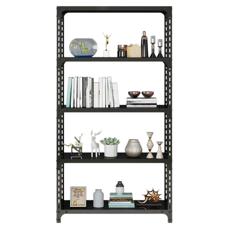 角钢货架置物架多层落地超市展示架书架鞋架收纳架仓库家用储物架