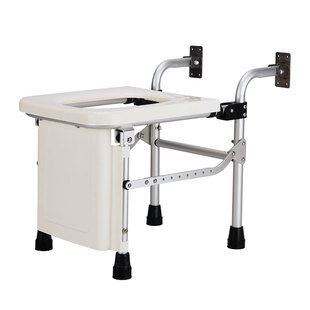 蹲厕改坐厕瘫痪老人大便神器厕所蹲坐两用坐便凳简易可折叠壁挂式