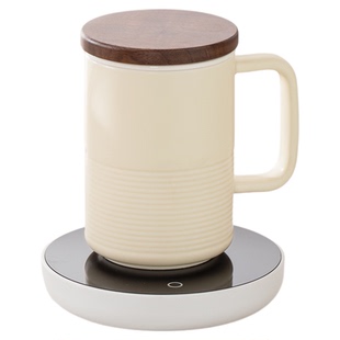 南山先生畅行茶水分离马克杯带盖办公室陶瓷内胆高档喝水泡茶杯子