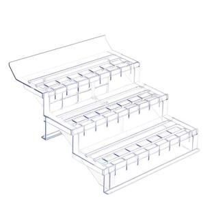 超市透明阶梯式水果生鲜陈列冷风柜风幕柜货架假底冷鲜柜垫板道具