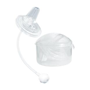 busybear学饮鸭嘴重力球吸管配件直饮奶嘴适配5cm宽口径奶瓶通用