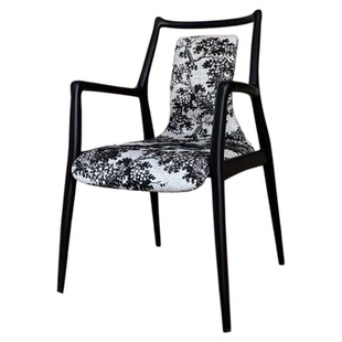 螳螂椅家用轻奢实木餐椅高级白蜡木茶椅现代新中式主人椅2025新款