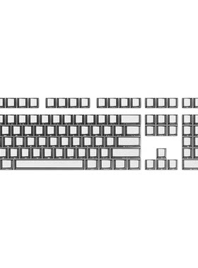 缂纹四面透侧刻键帽原厂高度PC