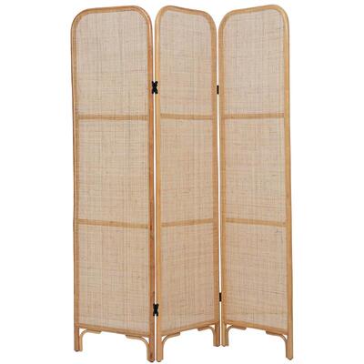 原装进口藤编屏风隔断优雅生活