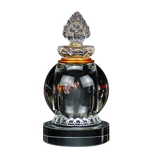 水晶舍利塔水晶瓶密封装藏甘露丸供佛礼空瓶子菩提塔嘎乌瓶大小号