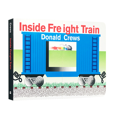 火车的里面英文原版儿童绘本