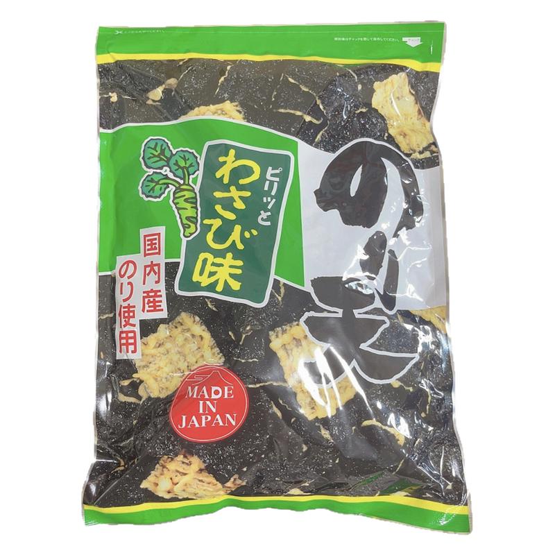 优之良品芥末/海盐/酱油味天妇罗同款零食海苔脆片米果大包装300g