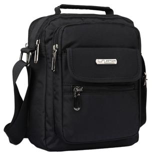 2025新款男士包包单肩开车包帆布斜挎包中年男士旅游手提包小背包