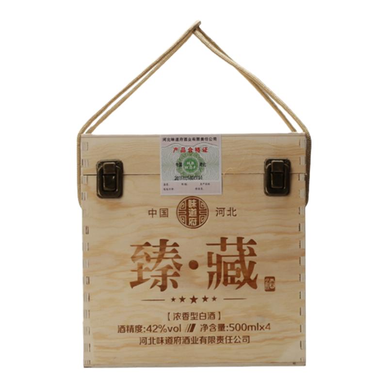 味道府42度甄藏500ml*4瓶