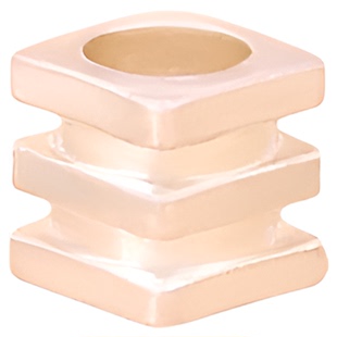 包厚银保色隔珠配件diy手工串珠珍珠手链项链桶珠隔片饰品配珠子