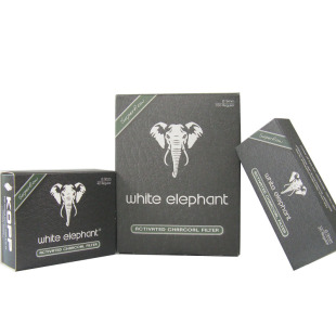 德国进口白象white elephant烟斗烟嘴6mm9mm大象陶瓷活性炭过滤芯