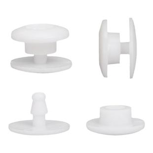 双合扣防护面罩固定一次性按扣塑胶二合扣松紧带医用手腕带子母扣