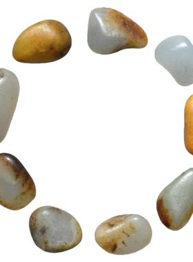 和田玉籽料原石手链多宝手串