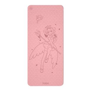 魔卡少女樱瑜伽垫健身垫家用防滑减震静音加厚女士专用普拉提垫子