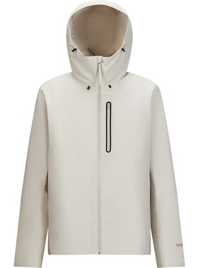 森马防雨防风冲锋衣连帽羽绒服男