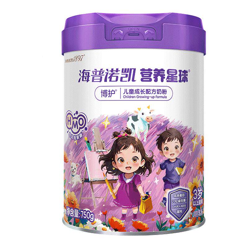 营养星球博护儿童成长配方奶粉
