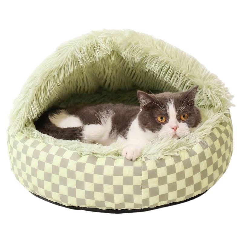 猫窝冬季保暖防寒贝壳窝