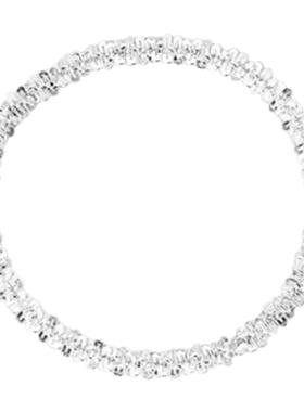 925纯银波光粼粼满天星戒气质轻奢S925感小众设计指环食指尾戒子