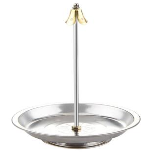 不锈钢盘香支架可伸缩檀香盘香托香座熏香炉塔香香插点香器蚊香盘