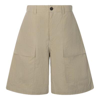 STUDIO NICHOLSON 男士简约休闲日常口袋装饰休闲短裤