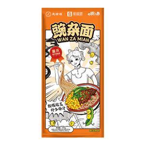 正宗豌豆杂酱干拌面重庆小面早餐方便速食挂面香辣非油炸豌杂面