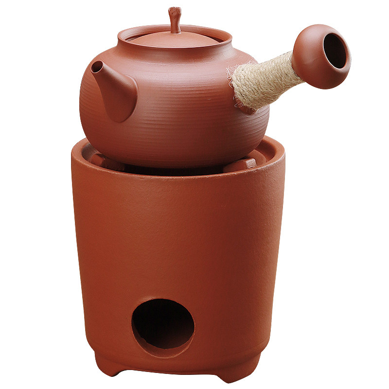 碳电两用煮茶器砂铫壶棉小城红泥