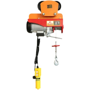 电动葫芦220V吊机家用小型升降0.5/1吨行吊手动跑车提升机起重机