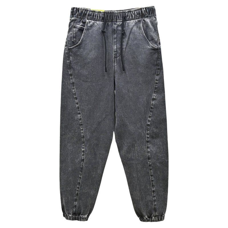 ABLE，JEANS针织牛仔裤男香蕉裤