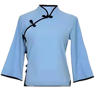 儿童民国风服装男女童中小学生五四青年中山装诗歌朗诵合唱演出服