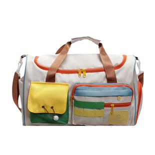 高颜值短途旅行包可挂行李箱待产大容量手提配包运动健身收纳包袋