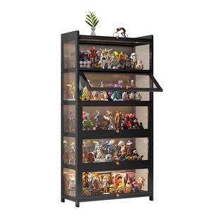 手办展示柜透明亚克力展示架盲盒收纳柜子乐高玩具模型展柜陈列柜