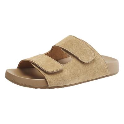 达芙妮复古魔术贴一字勃肯拖鞋