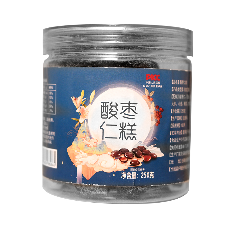 酸枣仁糕酸枣仁百合茯苓睡眠伴侣膏茶安助茶神眠正宗男女养生眠失